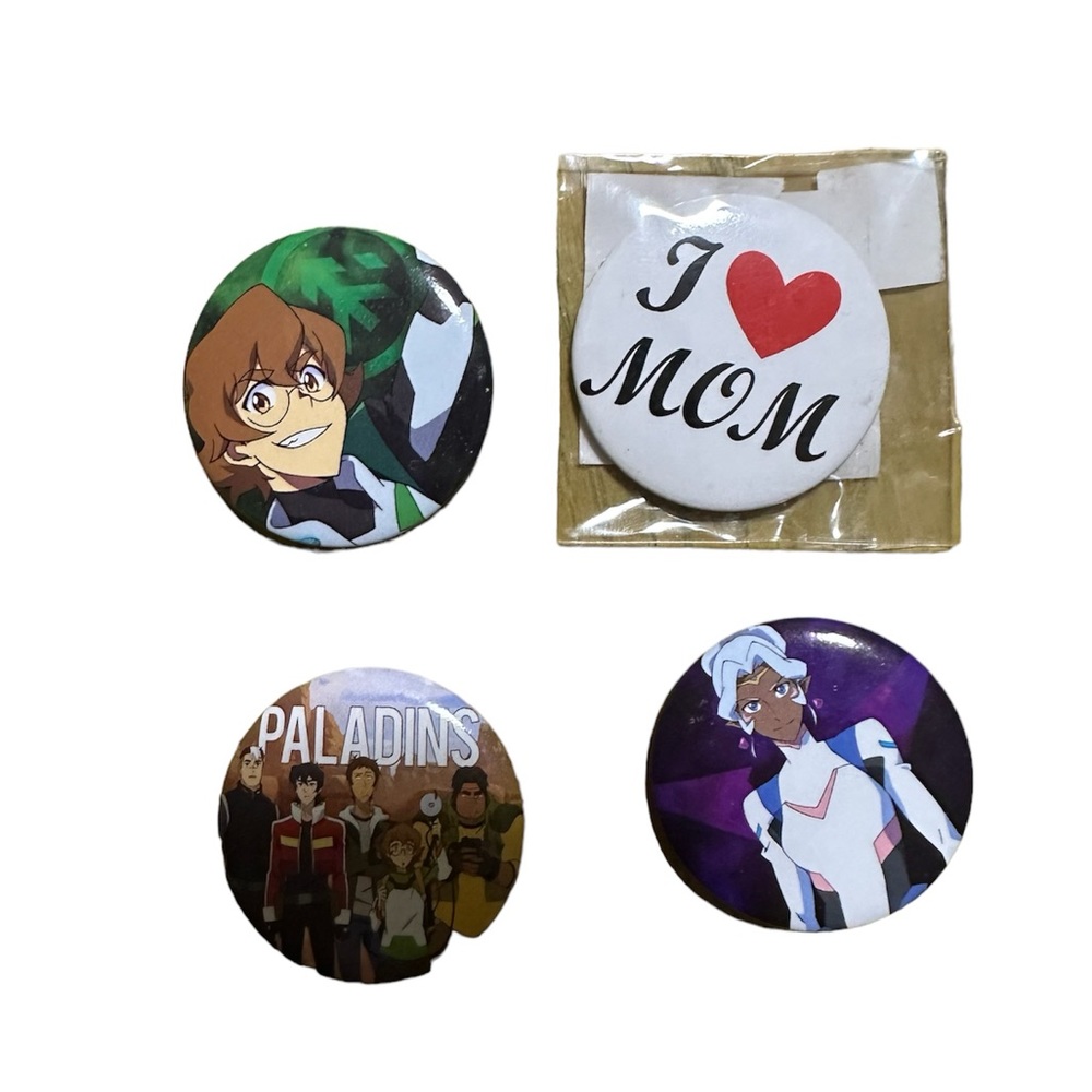VOLTRON BUTTONS